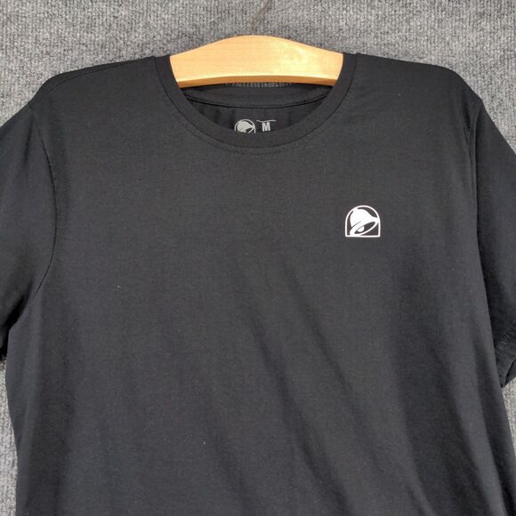 Taco Bell Women's Graphic Print T-Shirt Black Medium Short Sleeve Crew Neck - Picture 3 of 12